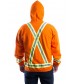 Hi Vis F.R. hooded fleece vest